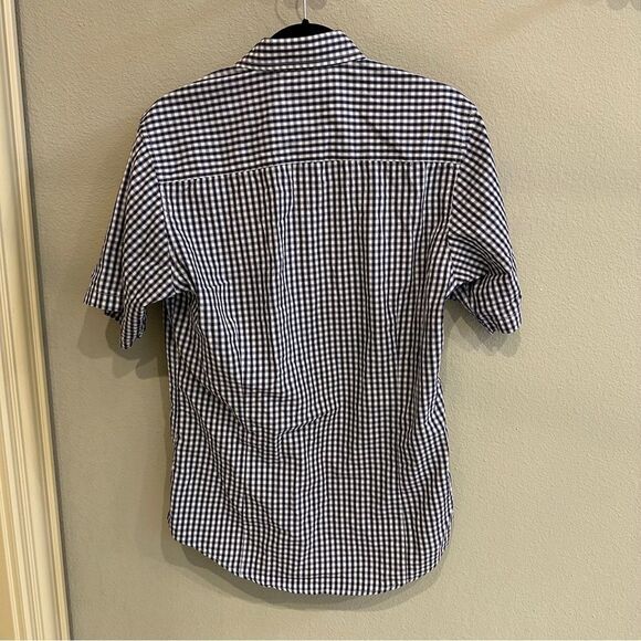 Antigua | M | LSU tigers short sleeve button up dress shirt size medium LSU top - Picture 2 of 7